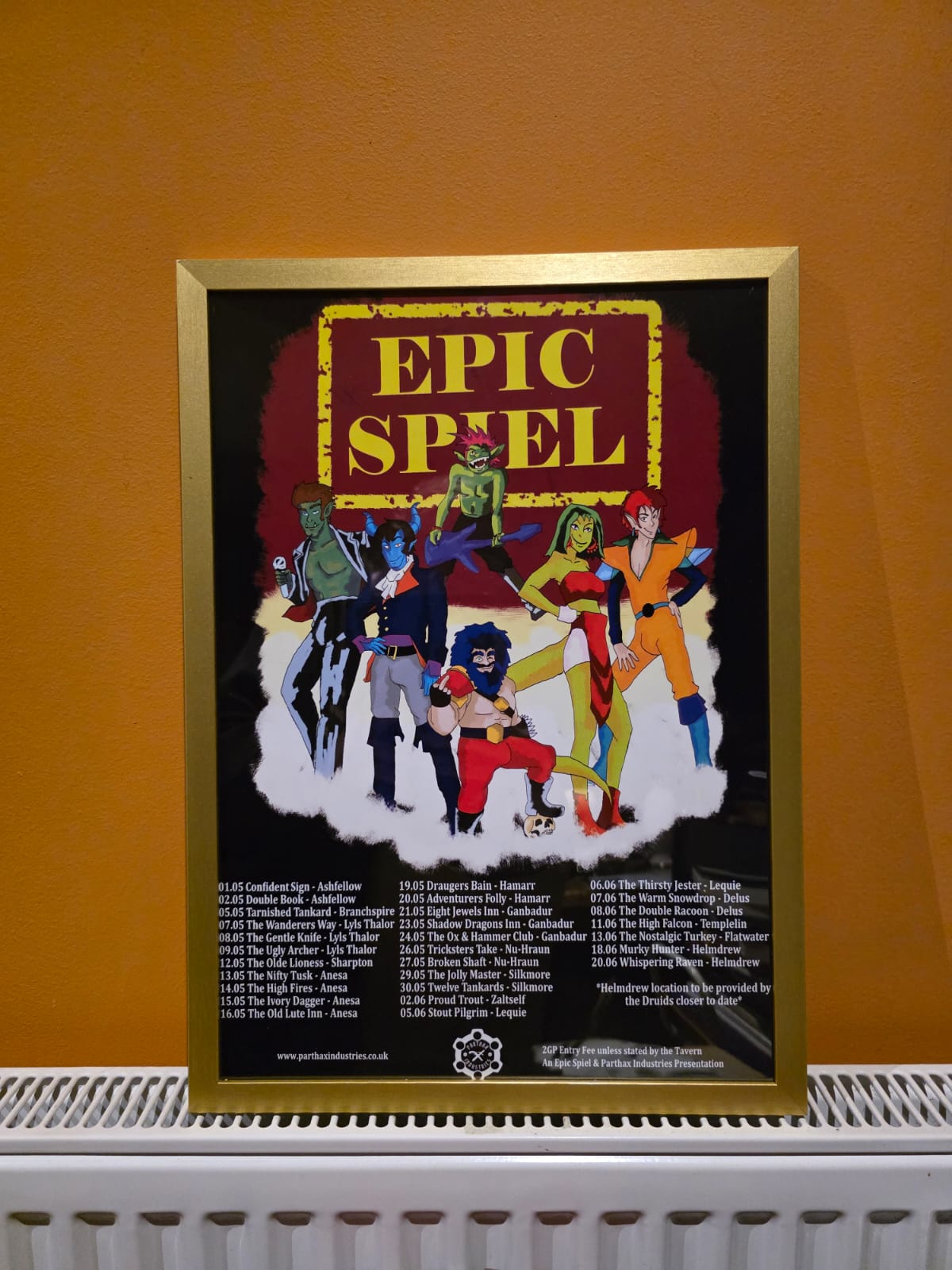 Epic Spiel Tour Poster